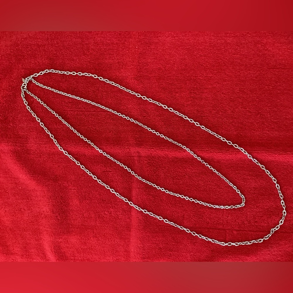 Sarah Coventry Mod double-chain necklace